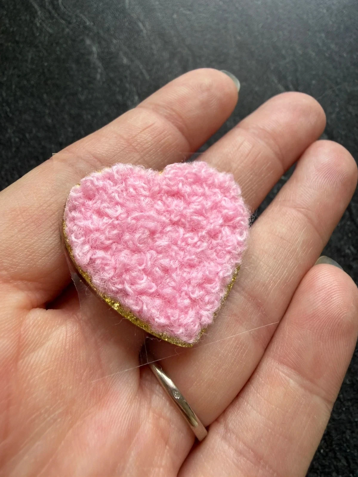 Zelfklevende stickers Zacht roze hart voor creatief hobbyen / scrapbooking – photo 3